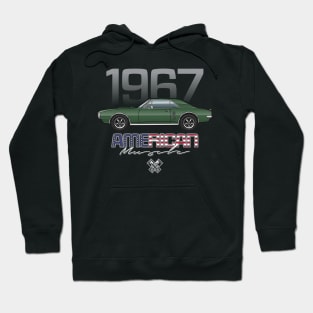 67 green Hoodie